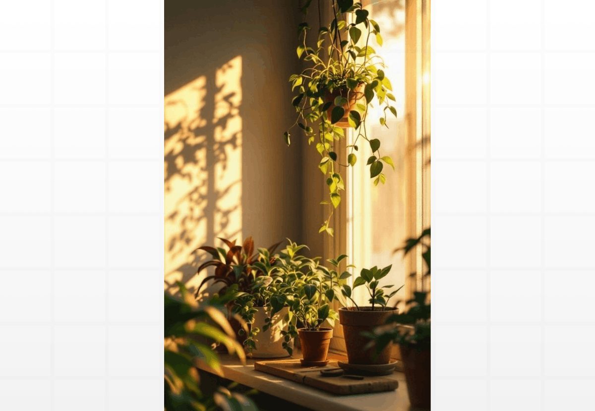 Iluminação Ideal para Plantas: Entenda a Diferença entre Luz Direta, Meia Sombra e Sombra