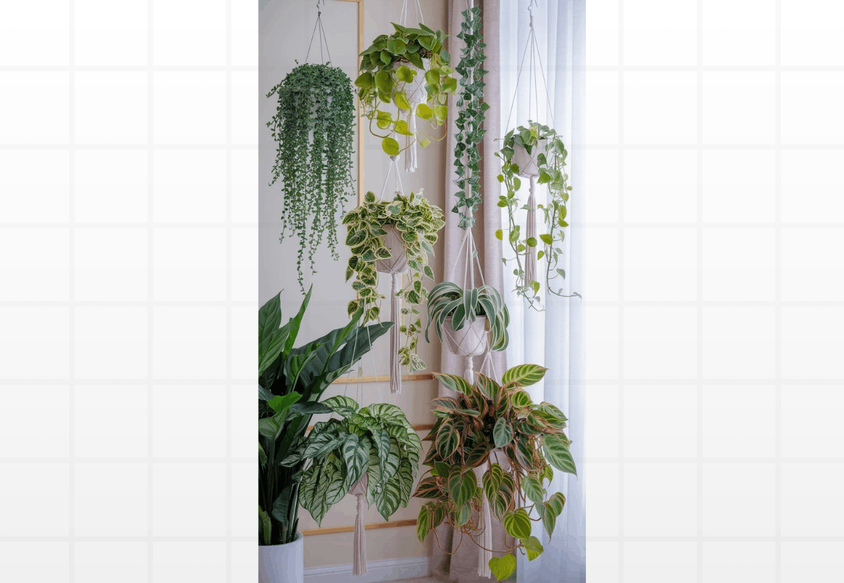 Plantas Pendentes: Dicas para Escolher as Melhores Espécies para Varandas e Salas Pequenas